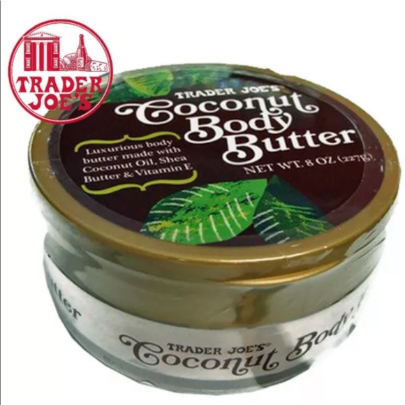 New Trader Joe's 8 Oz. Luxurious Coconut Body Butter - Sealed - Picture 4 of 6